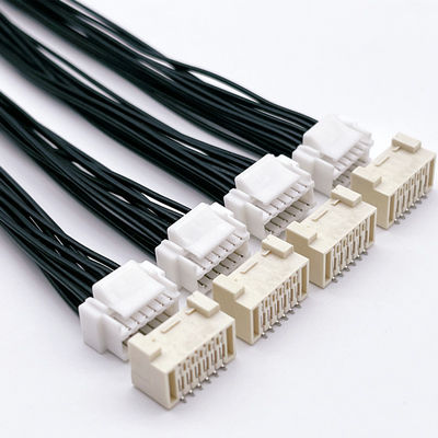 OEM ODM Wire Harness Assembly 1.5mm Pitch 12 Pin Male Female Plug Connector