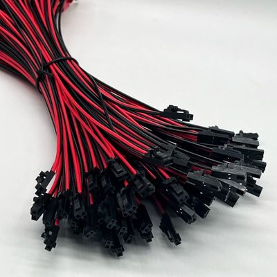 Molex 2.54mm 2P Connector Wanita ke M4 Terminal Bulat Dengan Kabel Kawat UL1007 22AWG Kabel