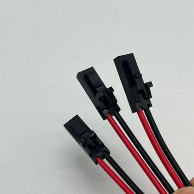 Molex 2.54mm 2P Connector Wanita ke M4 Terminal Bulat Dengan Kabel Kawat UL1007 22AWG Kabel