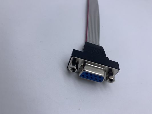 D-sub DB9 ke FC-10p 2.54mm Flat Ribbon Kabel Pria Wanita ke 10 26 Pin IDC Connector Wire