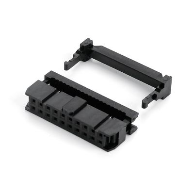 Konektor IDC Soket Wanita 2.54mm Pitch IDC Header Soket Wanita 6-64Pin FC Connector