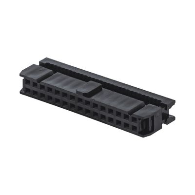 Konektor IDC Soket Wanita 2.54mm Pitch IDC Header Soket Wanita 6-64Pin FC Connector