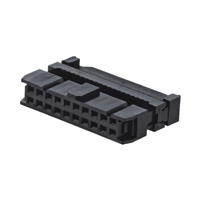 Konektor IDC Soket Wanita 2.54mm Pitch IDC Header Soket Wanita 6-64Pin FC Connector