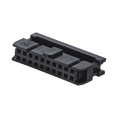 Konektor IDC Soket Wanita 2.54mm Pitch IDC Header Soket Wanita 6-64Pin FC Connector