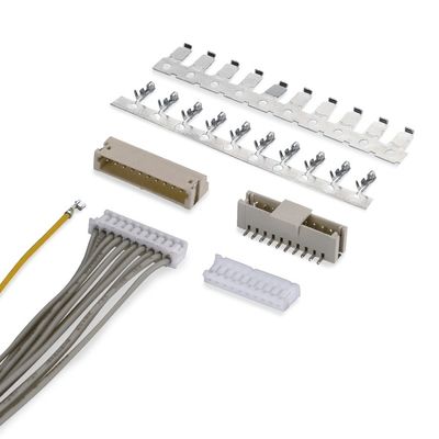 Custom Jst Kabel Sh Gh Zh Ph Xh Vh Molex 1.25 Konektor Colokan Socket Crimp Kontak OEM