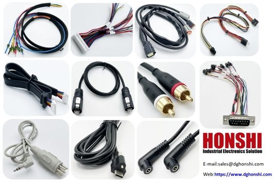 3.0 mm Pitch Kabel persegi panjang Molex Mini-Fit 8Posisi Crimp Konektor Cabel cetakan