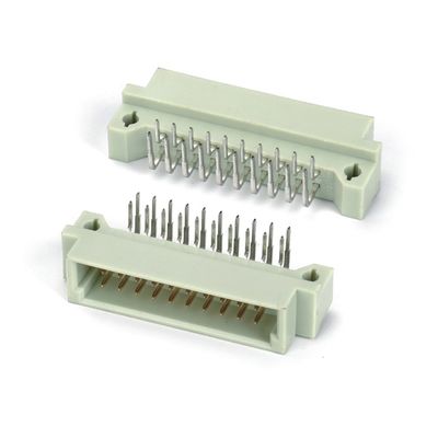 DIN 41612 Konektor 2 Baris 10 Pin Pin Wanita Langsung Melalui Lubang 2x5 Pitch 2.54mm DIP