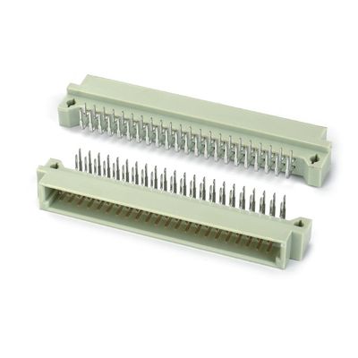 DIN 41612 Konektor 2 Baris 10 Pin Pin Wanita Langsung Melalui Lubang 2x5 Pitch 2.54mm DIP