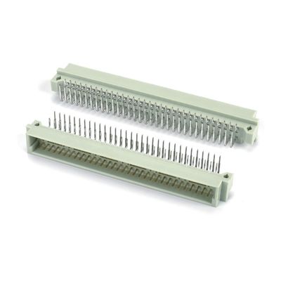 DIN 41612 Konektor 2 Baris 10 Pin Pin Wanita Langsung Melalui Lubang 2x5 Pitch 2.54mm DIP