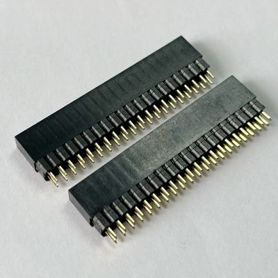 2.54mm Pitch Dual Row H8.5mm Papan ke Papan Konektor Konektor Header Pin Wanita