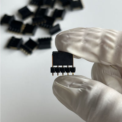 2.54mm Pitch Pin Header Connector 5 Pin Langsung Dengan Cap Board To Board Connector