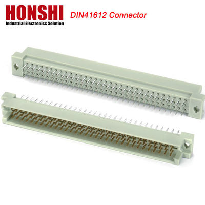 5.08mm DIN 41612 Konektor 2 Baris 15P Wanita Jenis Daya PCB Vertikal Wanita 7 + 8 P 15Pin
