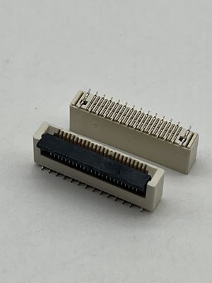 Konektor FPC backflip kontak bawah ZIF SMD tipe FPC FFC soket konektor 0.5 pitch