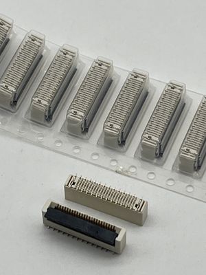 Konektor FPC backflip kontak bawah ZIF SMD tipe FPC FFC soket konektor 0.5 pitch