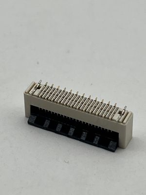 Konektor FPC backflip kontak bawah ZIF SMD tipe FPC FFC soket konektor 0.5 pitch