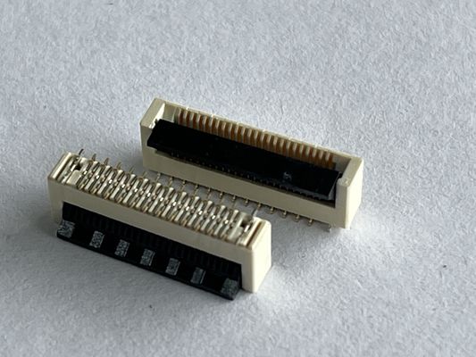 Konektor FPC backflip kontak bawah ZIF SMD tipe FPC FFC soket konektor 0.5 pitch