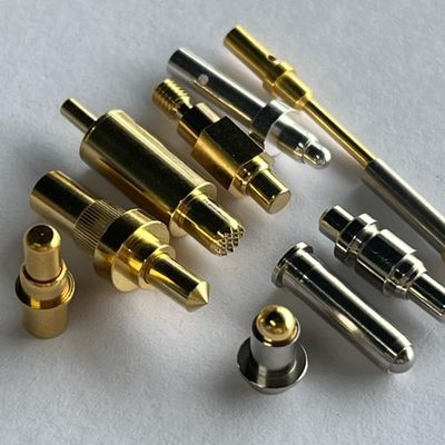 Uji Probe 3 5 6 8 10 12 15 Amps 20 a High Current Pogo Pin Connector Wire Solder Cup