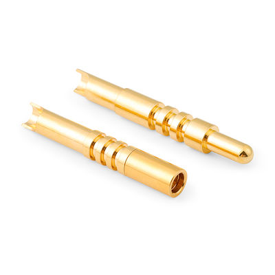 High Current 3A 5A 10A Solder Cup Spring Pogo Pin Probe Tes Disesuaikan Untuk Kebutuhan Soldering