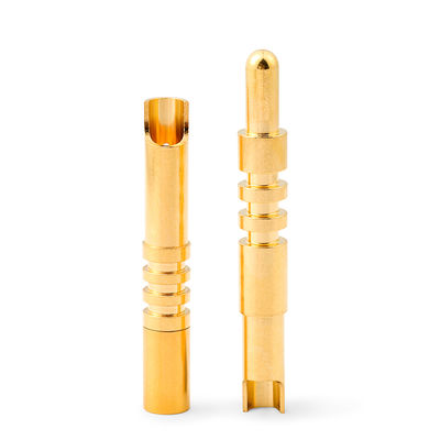 High Current 3A 5A 10A Solder Cup Spring Pogo Pin Probe Tes Disesuaikan Untuk Kebutuhan Soldering