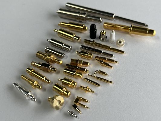 Konektor Pin Pogo yang Terisi Musim Semi Presisi Tinggi Solusi Pengisian SMD Pcb yang Dapat Dikustomisasi
