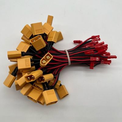 OEM Kabel Amass Wanita Untuk Pria XT30 XT60 XT90 Wiring Harness Assembly Kawat Ekstensi Dengan Konektor JST XH SM