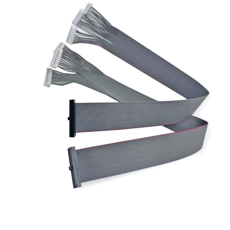 Mobil Flat 1.27mm Pitch Ribbon Kabel IDC Konektor Untuk JST Wire Harness