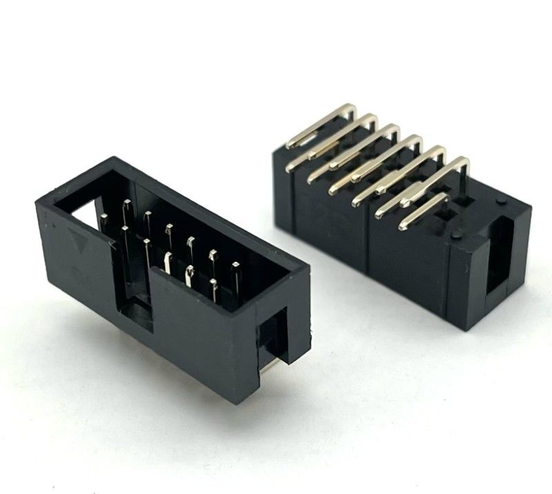 Kanan Angle Box Header Connector DIP PCB DC3 12 Pin Header 2.54mm Pitch