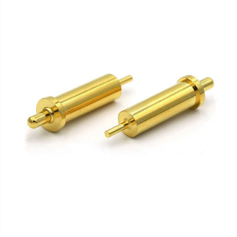 Custom High Current Pogo Pin Connector Pria Gender Plated Emas Smart Loaded Contact