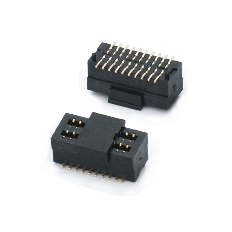 10 - 100 Pin High Speed Board To Board Connector 0.8mm Pitch Female Header Connector