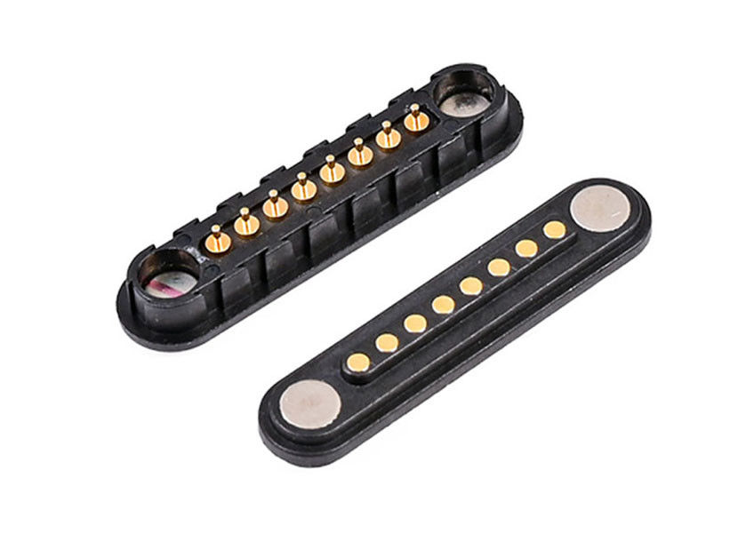 Disesuaikan Spring Force 8 Pin Magnet Charging Base Kontak Dan Probe Magnet Base