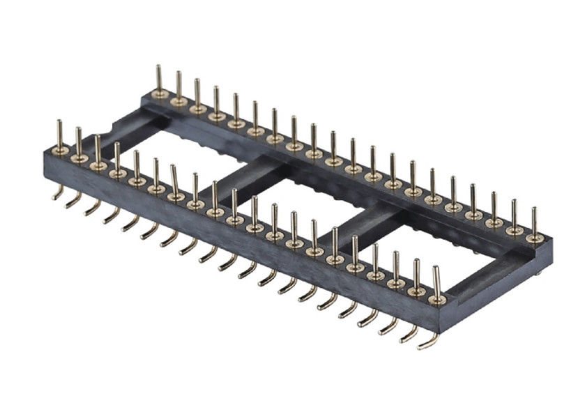Mesin Round Pin Header SMT Tipe PCB H3.0mm 6 Pin - 64 Pin IC Socket