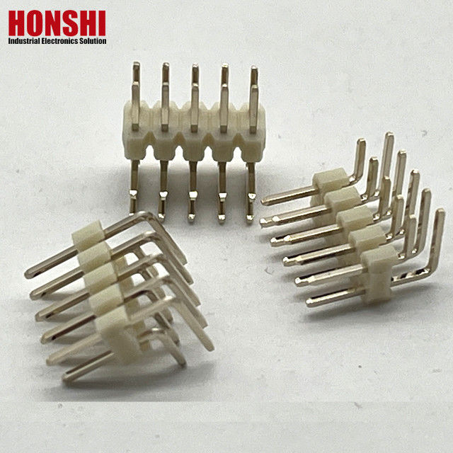 2.54mm Pin Header Dual Row 4 6 10 20 40P Male Header Connector PCB Pin Strip Pilihan Putih