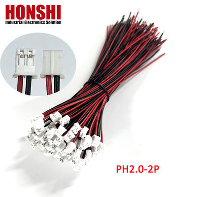 Custom Electrical Wiring Harness UL1007 24Awg JST PH2.0 Konektor