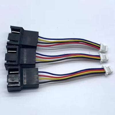 Disesuaikan JST SM2.5 4 Pin Untuk JST SH1.0 4 Pin Wire Harness Dengan Tin Plated Conductor
