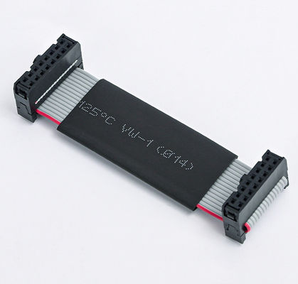 26 Pin 34 Pin Ribbon Kabel Majelis IDC Dengan 2.54mm IDC TO IDC Soket Tube Hitam
