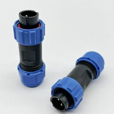 Waterproof IP67 kabel bundar konektor DIN Jenis Plug Pria 2 3 4 5 6 8 10 12 Pin