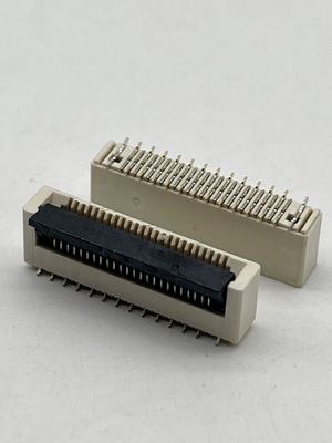 Konektor FPC backflip kontak bawah ZIF SMD tipe FPC FFC soket konektor 0.5 pitch